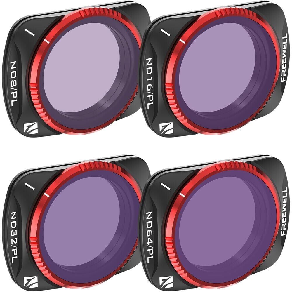 Freewell DJI Osmo Pocket 3 Filters Bright Day 4Pack