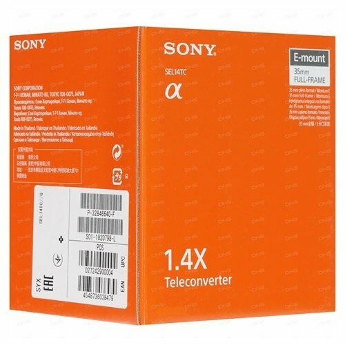 Sony 1.4x Teleconverter SEL14TC Lens