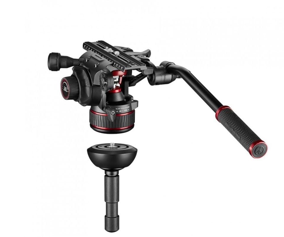 Manfrotto MVK612TWINFA Nitrotech 612 series with 645 Fast Twin Aluminum Tripod