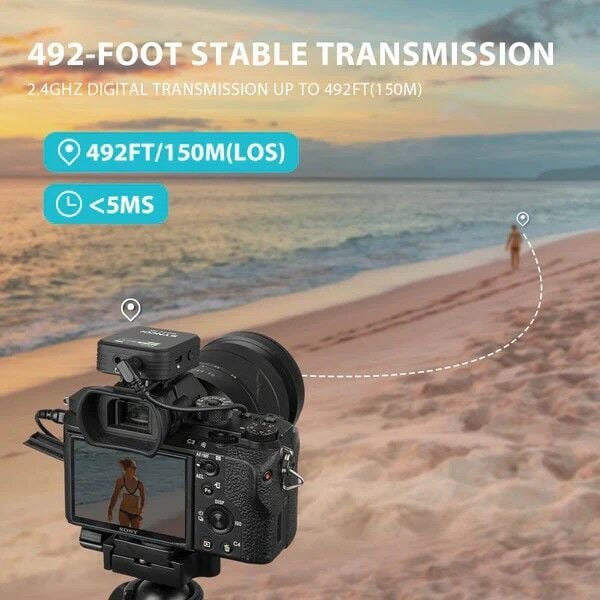 Synco G2A1 Pro Kablosuz Mikrofon Sistemi