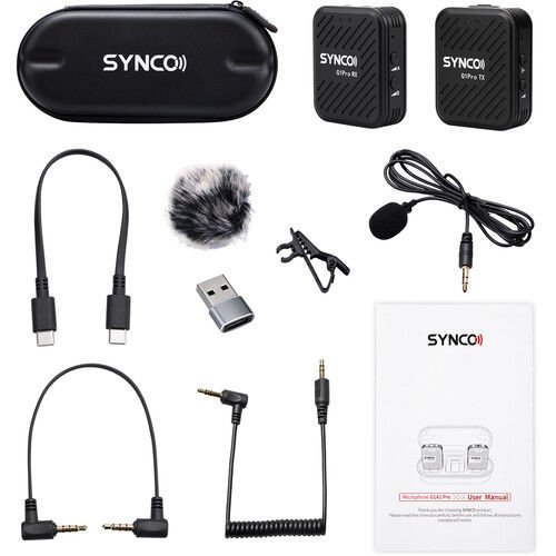 Synco G1A1 Pro Kablosuz Mikrofon Sistemi