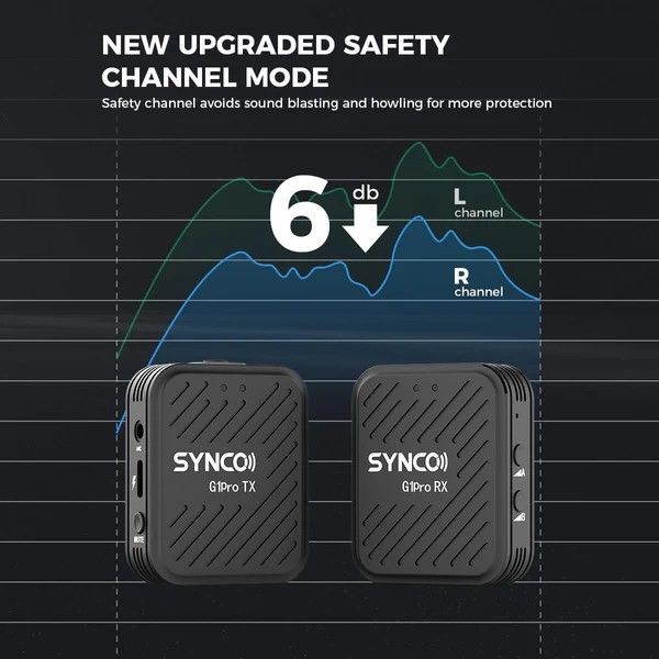 Synco G1A1 Pro Kablosuz Mikrofon Sistemi