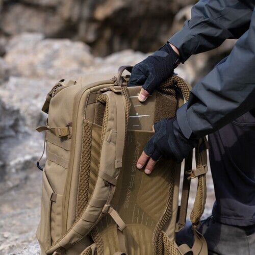 PGYTECH OneMo Tactical Backpack 35L (Coyote Brown) – Profesyonel Fotoğraf Sırt Çantası