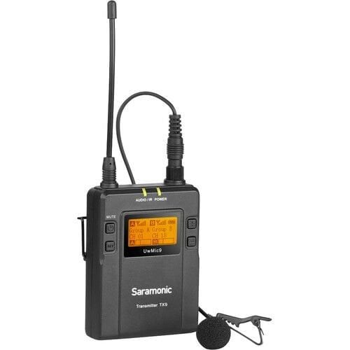 Saramonic UwMic9 TX9+RX9 Kablosuz Yaka Mikrofonu