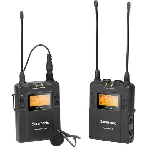 Saramonic UwMic9 TX9+RX9 Kablosuz Yaka Mikrofonu
