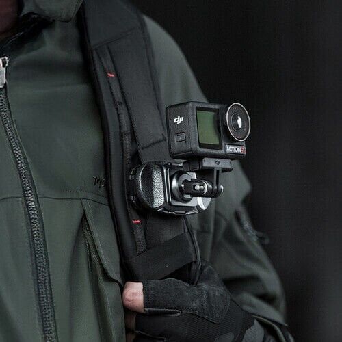 PGYTECH Beetle Camera Clip V2 with QR Plate – Kamera Klipsi & Quick-Release Plate