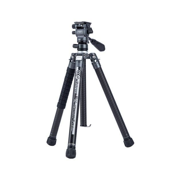 Fotopro X-Aircross 3 Karbon Fiber Video Tripodu (Kırmızı)