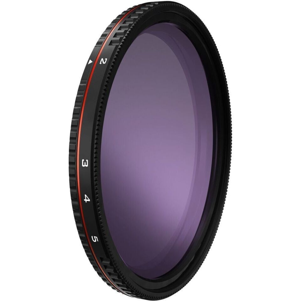 Freewell 77mm Standard Day Variable Neutral Density 0.6 to 1.5 Filter (2 to 5-Stop)