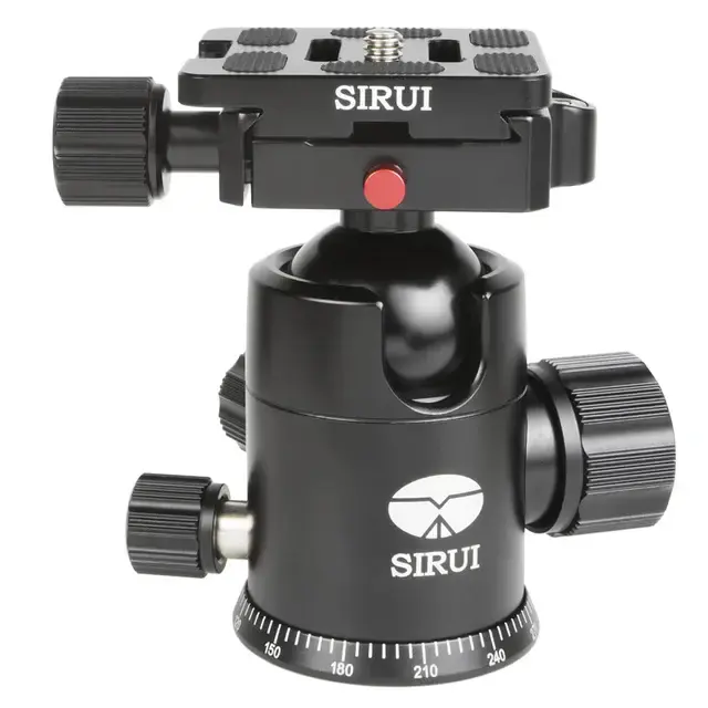 Sirui G-20KX Ball Head – Profesyonel Tripod Top Kafası | 6 Yıl Türkiye Distribütör Garantili