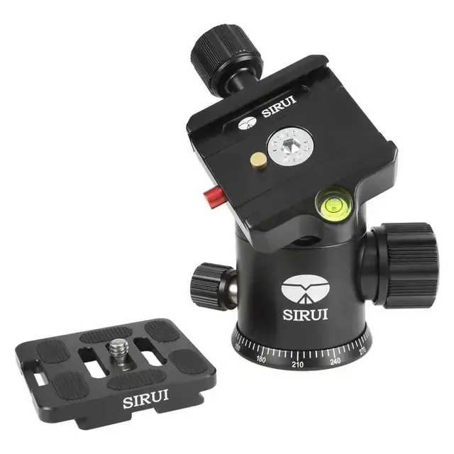 Sirui G-20KX Ball Head – Profesyonel Tripod Top Kafası | 6 Yıl Türkiye Distribütör Garantili