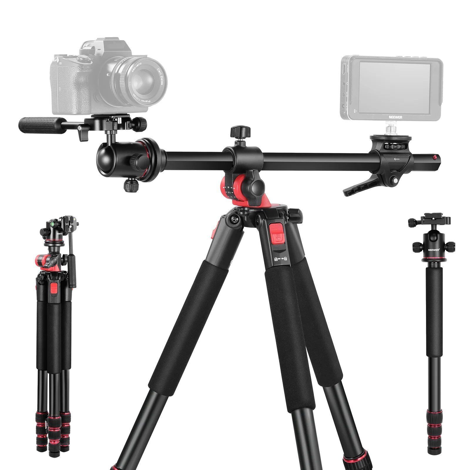 Neewer TP-27 Yatay Kollu Tripod