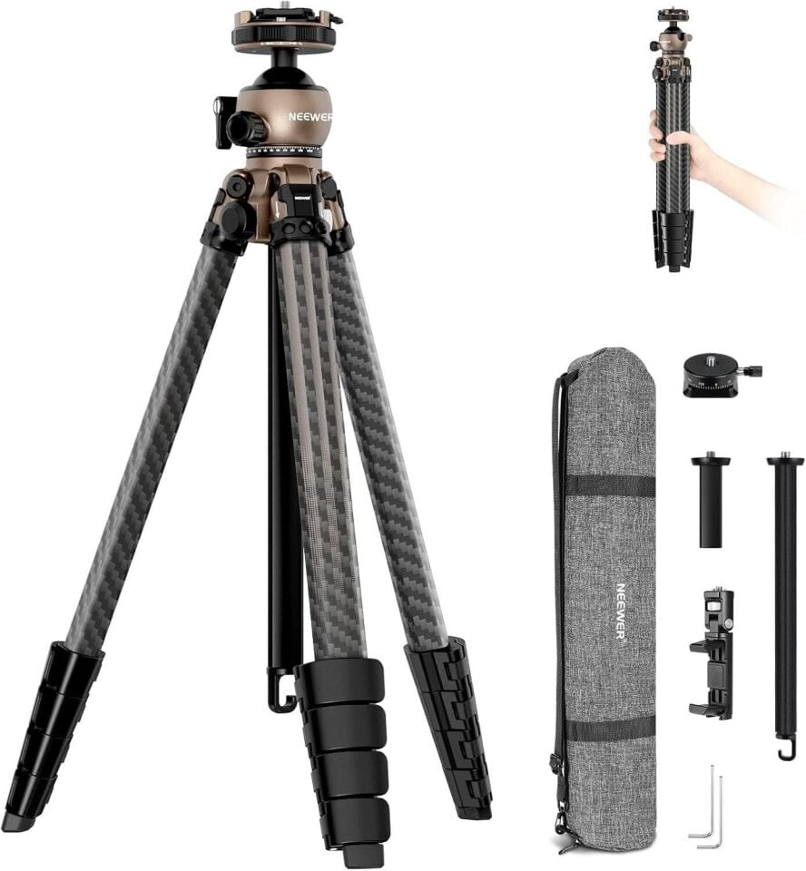 Neewer LITETRIP LT35 Karbon Fiber Tripod (49-155cm) 1,13kg