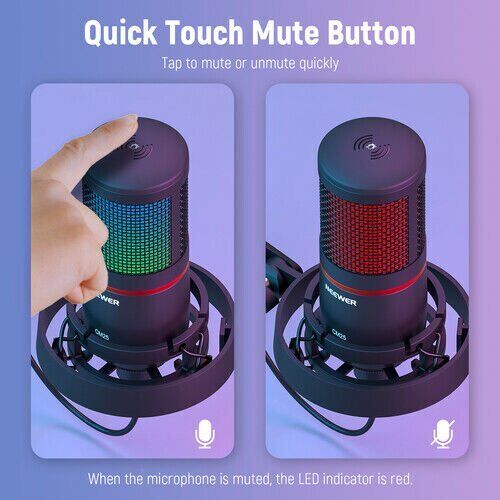 Neewer CM-25 Podcast USB Mikrofon Seti