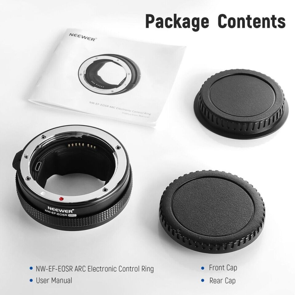 Neewer EF-EOSR CANON EF - RF AF Lens Adaptörü