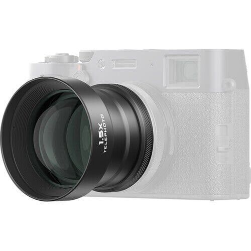 Freewell 1.5x Telephoto Lens for FUJIFILM X100 Series BLACK