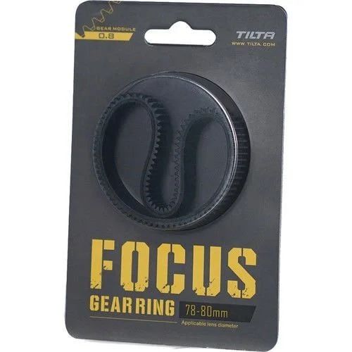 TILTA Seamless Focus Gear Ring for 78mm to 80mm Lens TA-FGR-7880