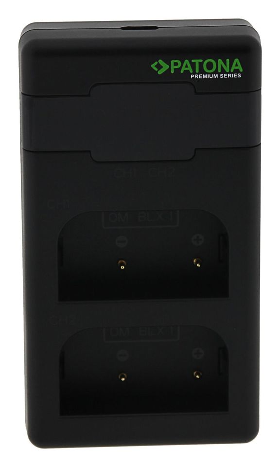 Patona 161713 Premium Olympus BLX-1 Şarj Aleti Cihazı