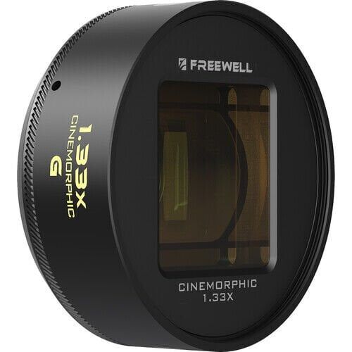 Freewell 1.33x Anamorphic Lens for Freewell Smartphone with 17mm Mount (Gold Flare)