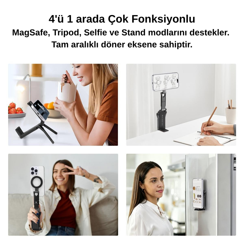 K&F Concept MagSafe Vlog Telefon Standı
