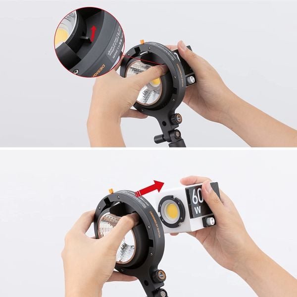 Zhiyun Bowens Mount Adapter A (ZY Mount) G60 Uyumlu