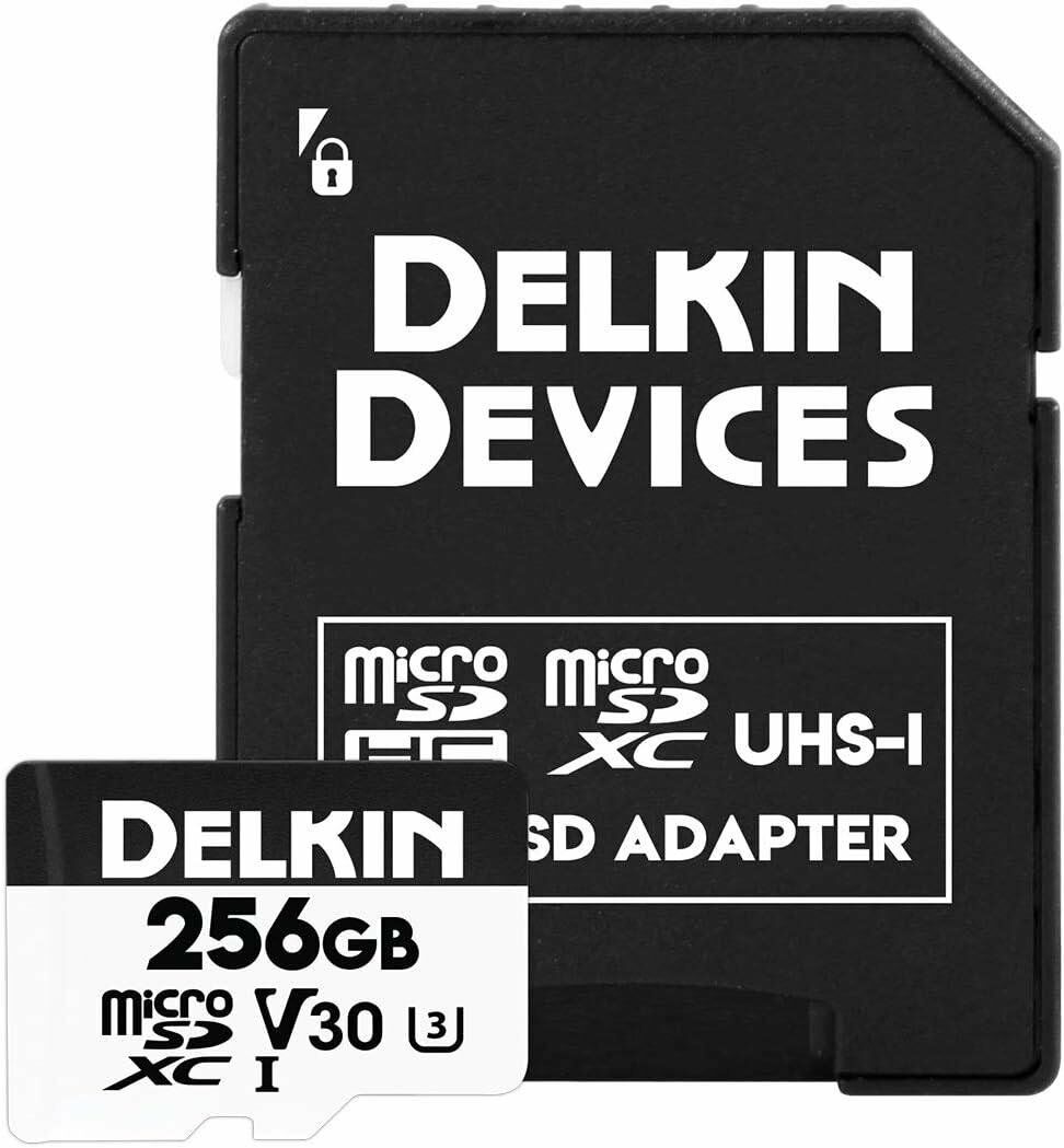 Delkin Devices 256GB Hyperspeed UHS-I SDXC Micro SD Hafıza Kartı