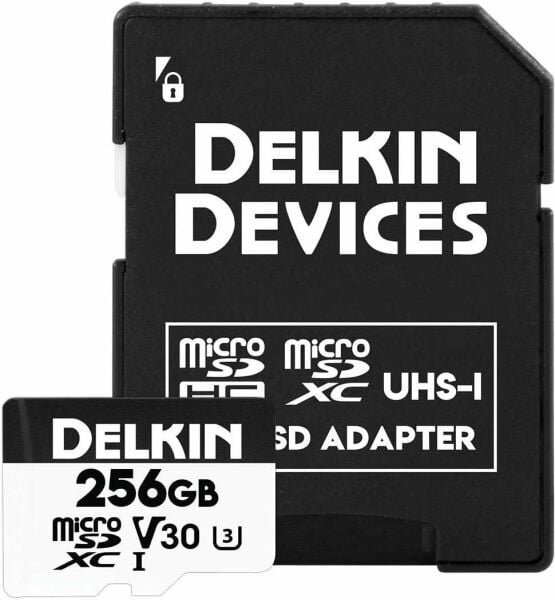 Delkin Devices 256GB Hyperspeed UHS-I SDXC Micro SD Hafıza Kartı