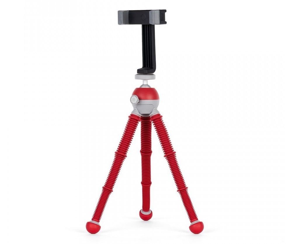 JOBY Podzilla Medium Masaüstü Tripod Kit (Kırmızı)