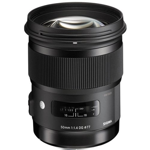 Sigma 50mm f/1.4 DG HSM Art Lens (Nikon F)