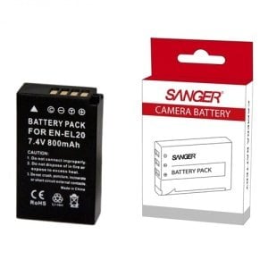 Sanger EN-EL20 Nikon Fotoğraf Makinesi Batarya Pil