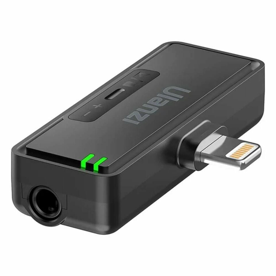 Ulanzi UW-MIC Kablosuz İkili Kayıt Yaka Mikrofonu / Lightning