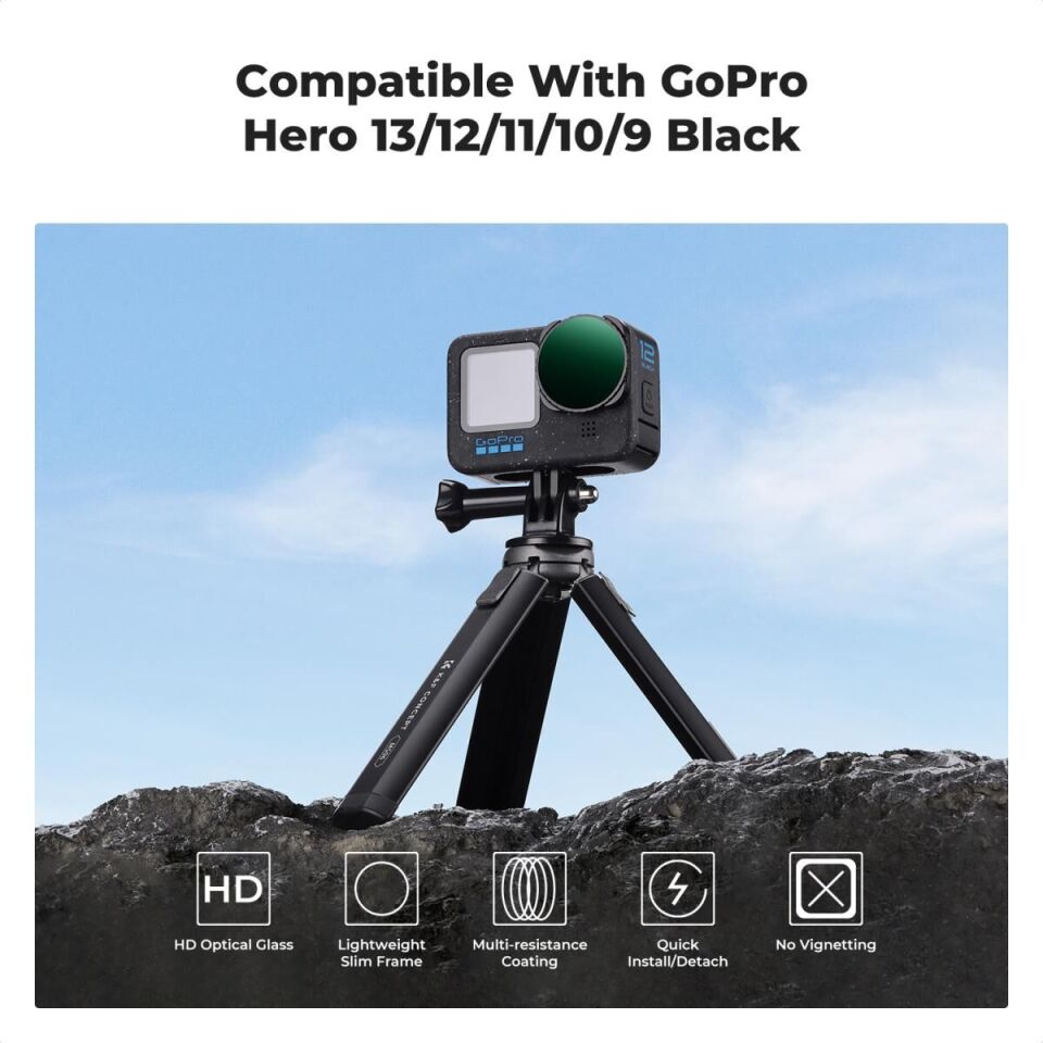 K&F Concept GoPro HERO13 ND32-512 Filtre