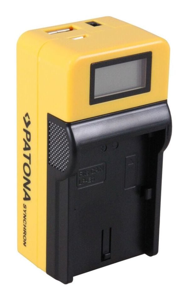 Patona 4583 Canon LP-E6 LCD / USB Şarj Cihazı
