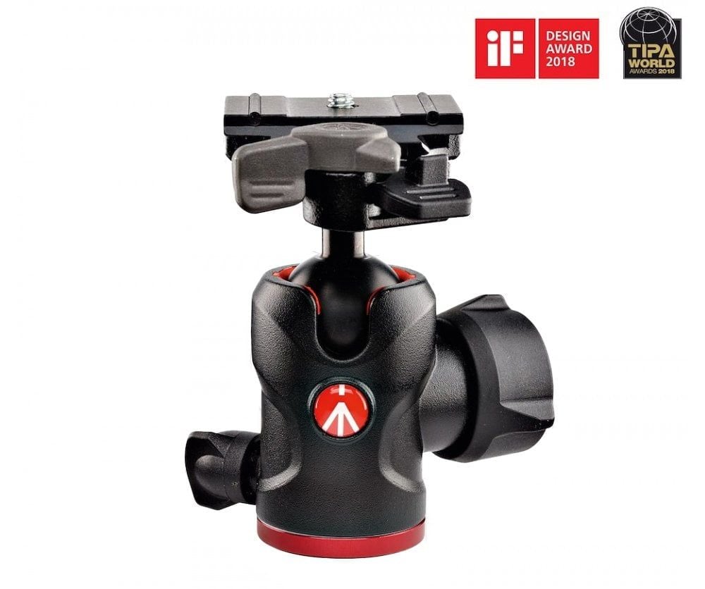 Manfrotto 494 Aluminum Center Ball Head with 200PL-PRO Quick Release Plate