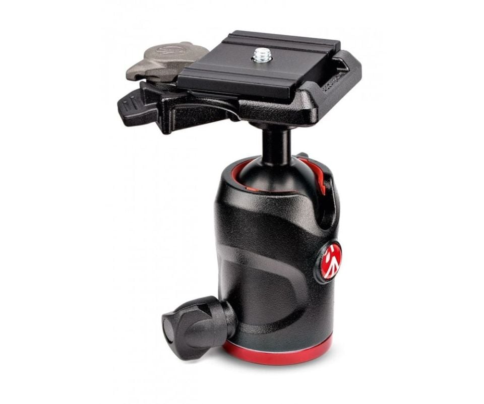 Manfrotto 494 Aluminum Center Ball Head with 200PL-PRO Quick Release Plate