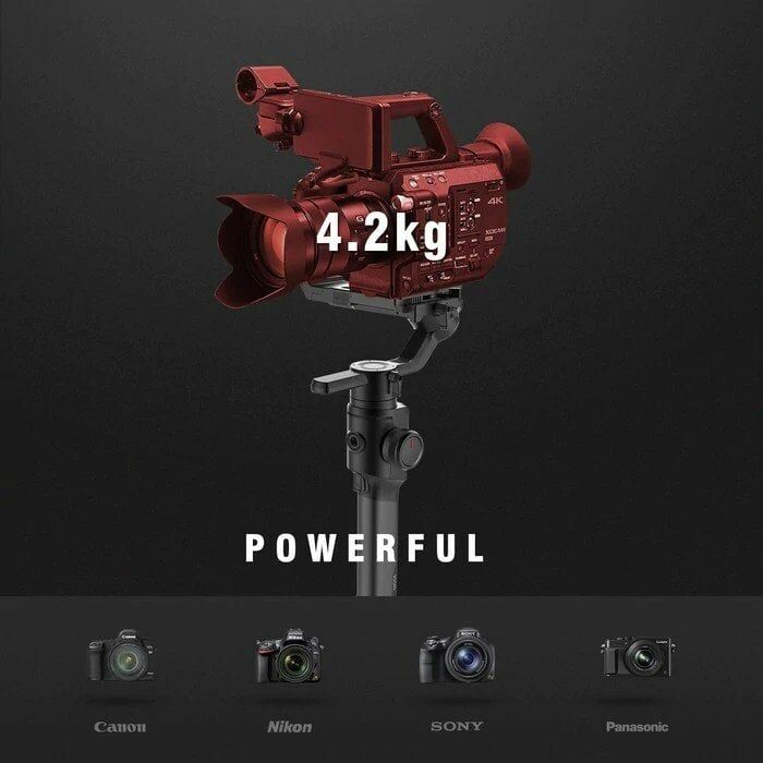 Moza Air 2 Gimbal + iFocus M Odak Takip Motoru + Premium Çanta