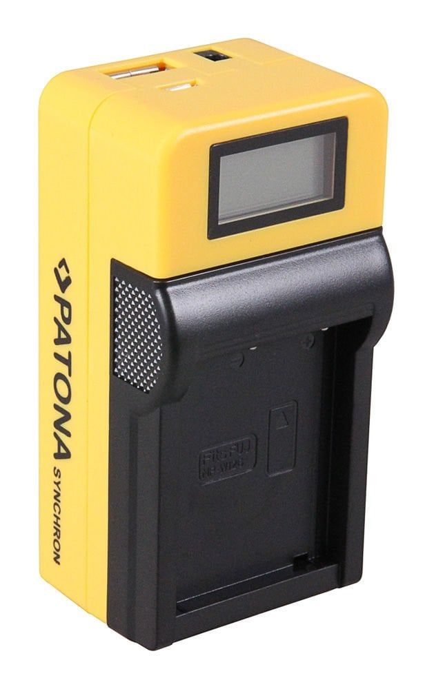 Patona 4645 Fuji NP-W126 Bataryalar İçin Senkron LCD / USB Şarj Ünitesi