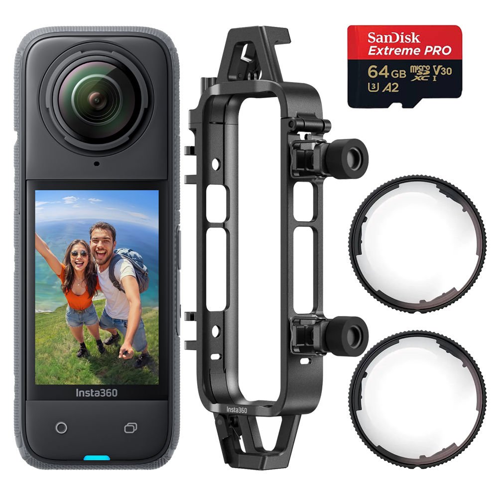 Insta360 X4 Water Sports Set + 64GB Hafıza Kartı