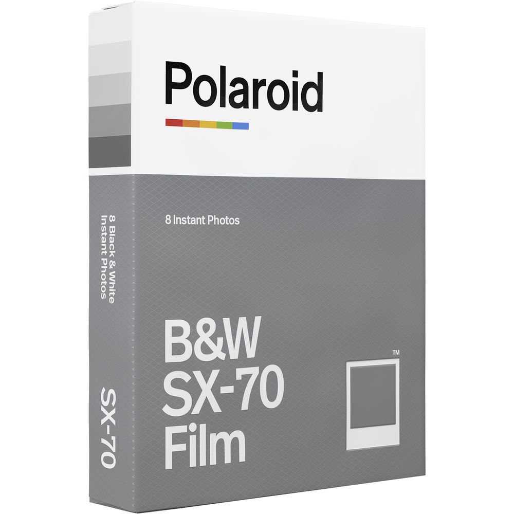 Polaroid B&W SX-70 Instant Film 8 Poz