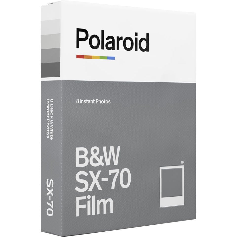 Polaroid B&W SX-70 Instant Film 8 Poz