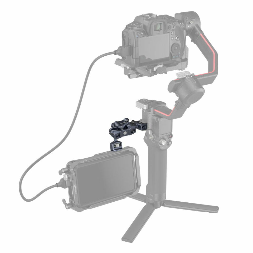 SmallRig 3875 Magic Arm (1/4”-20 Vida ve NATO Kelepçesi)