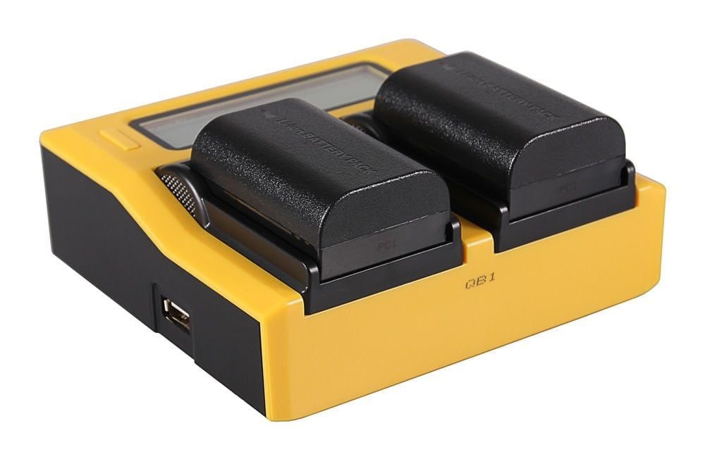 Patona 7583 Canon LP-E6 İçin Çift Lcd Usb Şarj Cihazı
