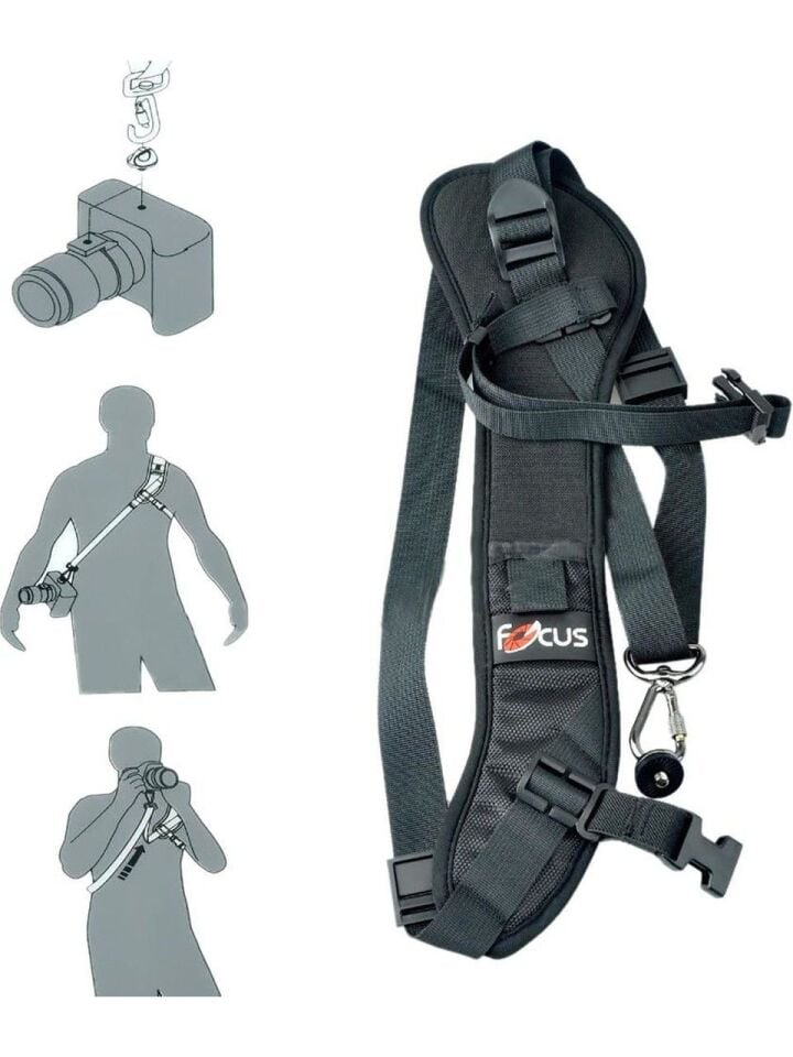 Focus F1 Profesyonel DSLR Kamera Omuz Askısı