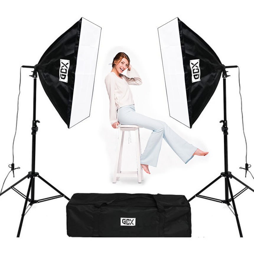 Gdx TLB Twin Pro Light 50x70 cm 2'li SoftBox Seti - Lambasız