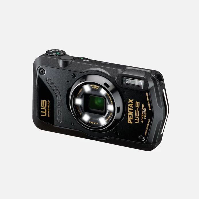 Ricoh WG-8 Sualtı Fotoğraf Makinesi ( Siyah )