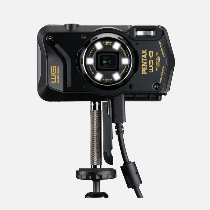 Ricoh WG-8 Sualtı Fotoğraf Makinesi ( Siyah )