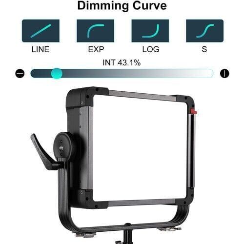 GVM YU200R 200W RGB LED Panel Işık (Hardcase)