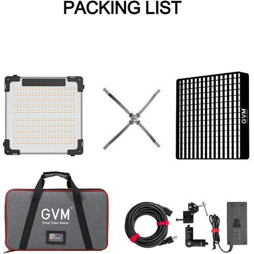 GVM 100W Esnek RGB LED Panel Işık