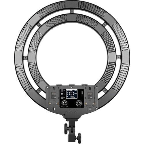 GVM Bi-Color & RGB LED Soft Double Ring Light (18'')