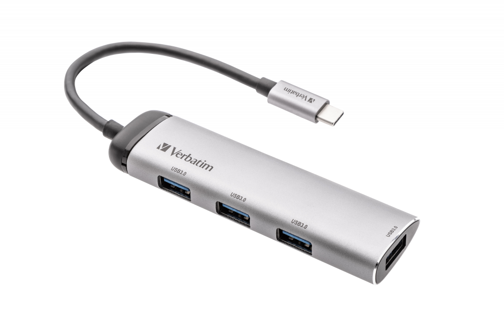 Verbatim USB-C Çok Bağlantılı Hub (4’ lü USB)