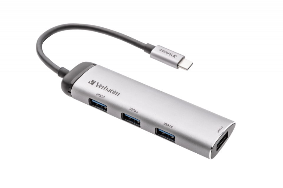 Verbatim USB-C Çok Bağlantılı Hub (4’ lü USB)